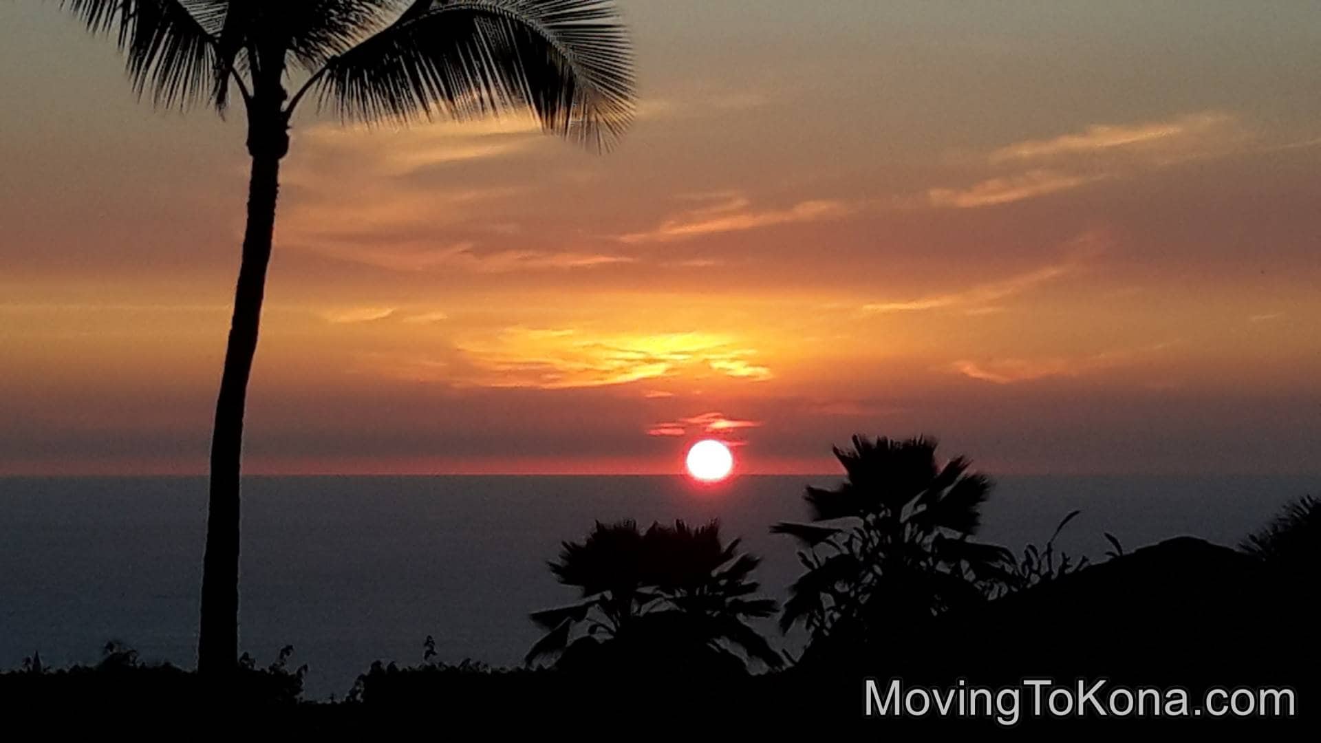 Another Day, Another Kona Sunset 51 - Moving To Kona